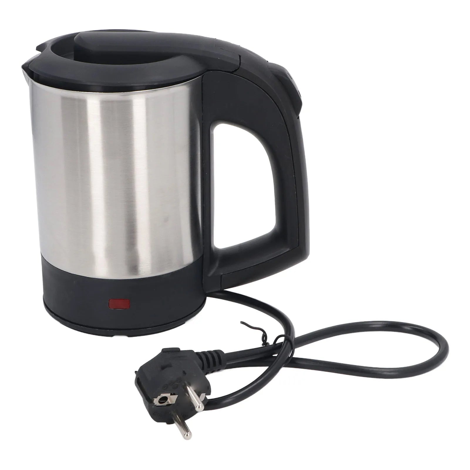 Electric Kettle 1000W 0.5L Stainless Steel Auto Shutoff Boil Dry Protection Water Boiler Heater with 2 Cups for Home