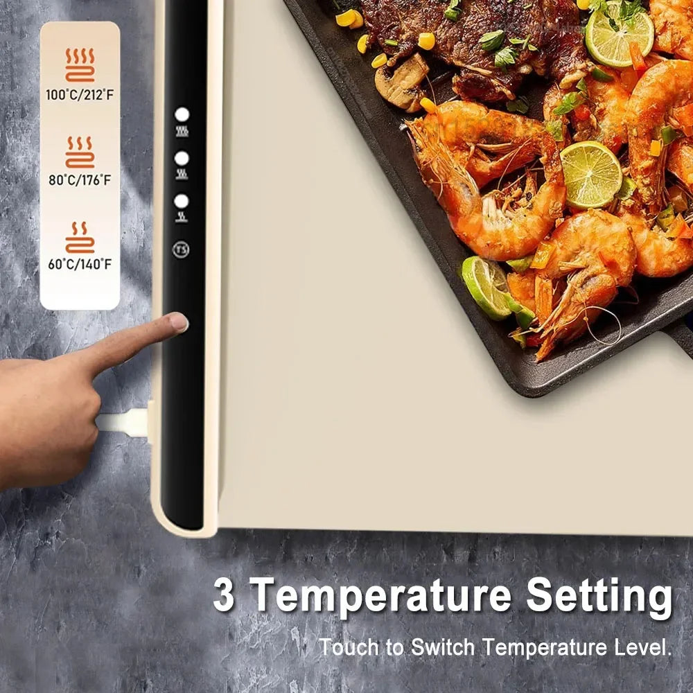 Electric Warming Tray Food Warming Mat Electric