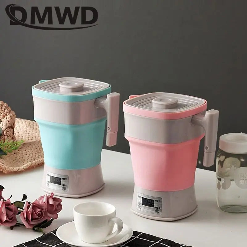 Wide voltage Silicone Folding pot Portable Electric kettle