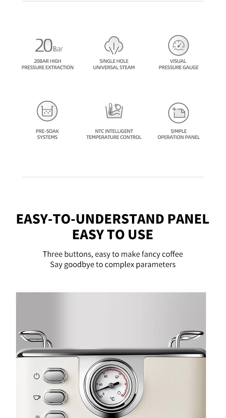 Electric Coffee Machine Italian