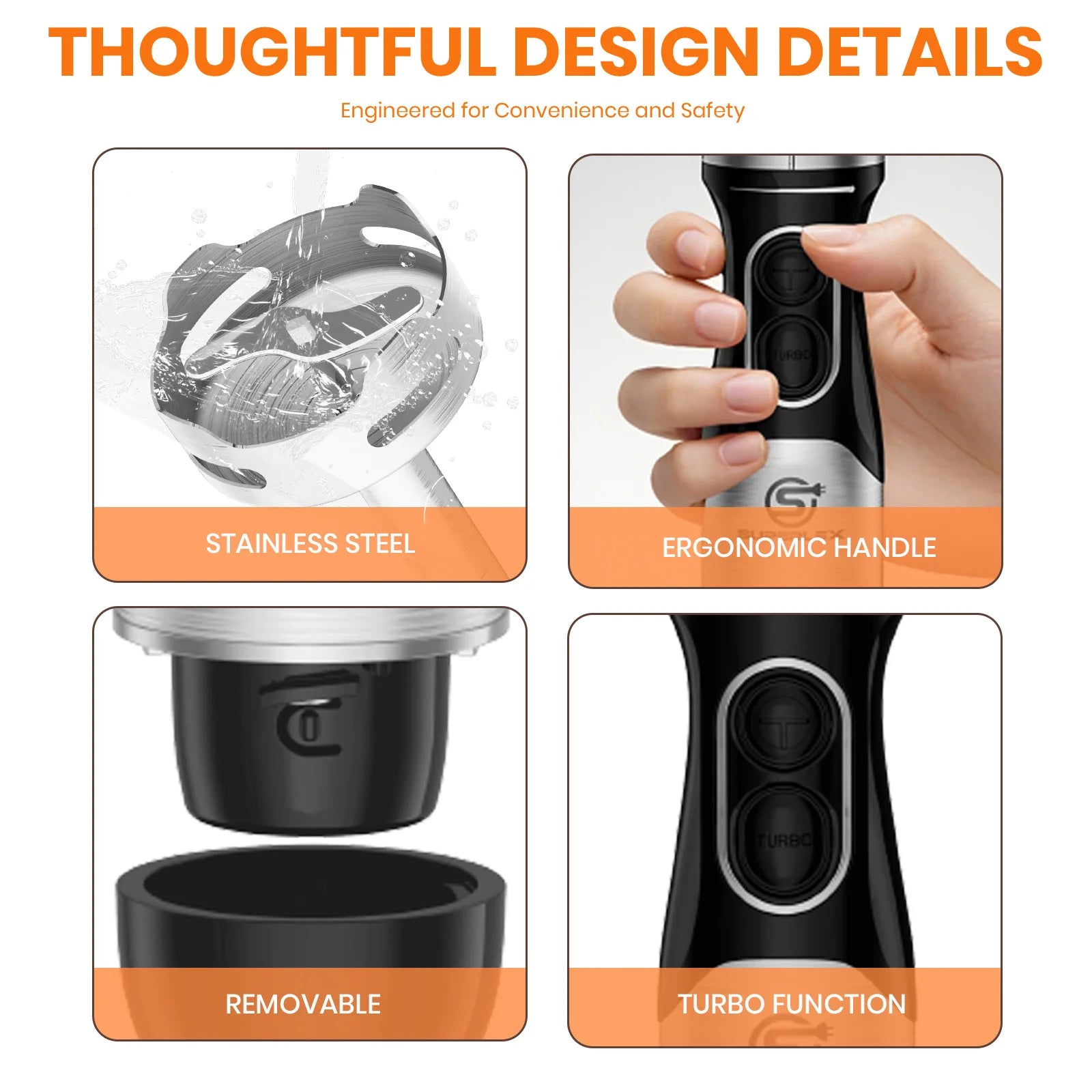 SUPERLEX Stainless Steel 600W
