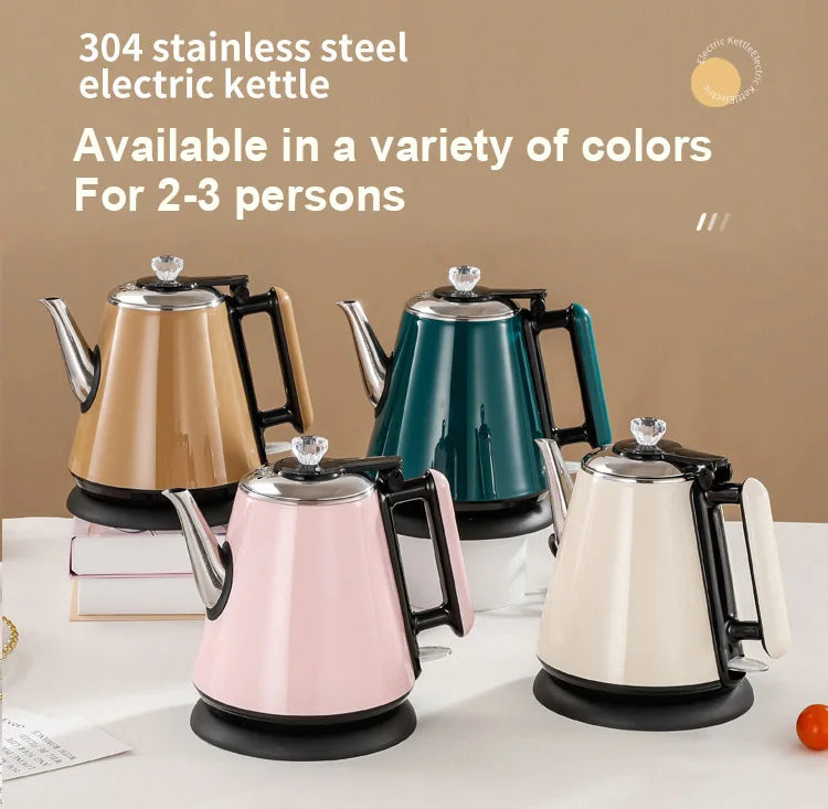 DMWD 1.2L Mini Electric kettle Portable water Heater Teapot Coffee warmer Anti-scald Stainless Steel kettle Automatic power off