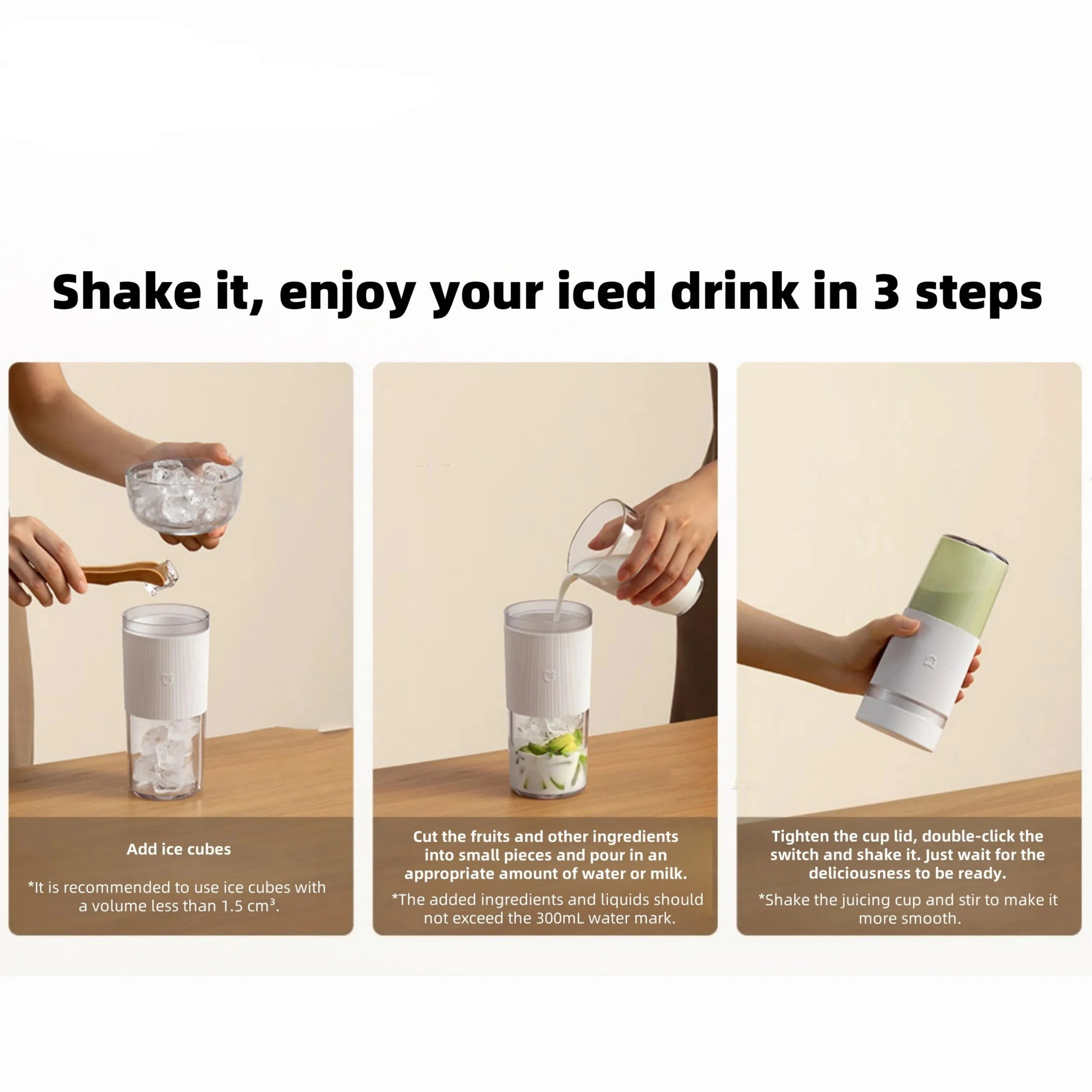 Mijia Portable Juicer 2 Fruit Automatic Juicer