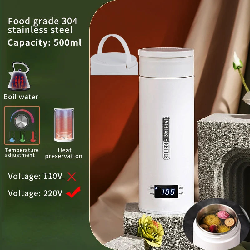 Electric Kettle Travel Boil Water