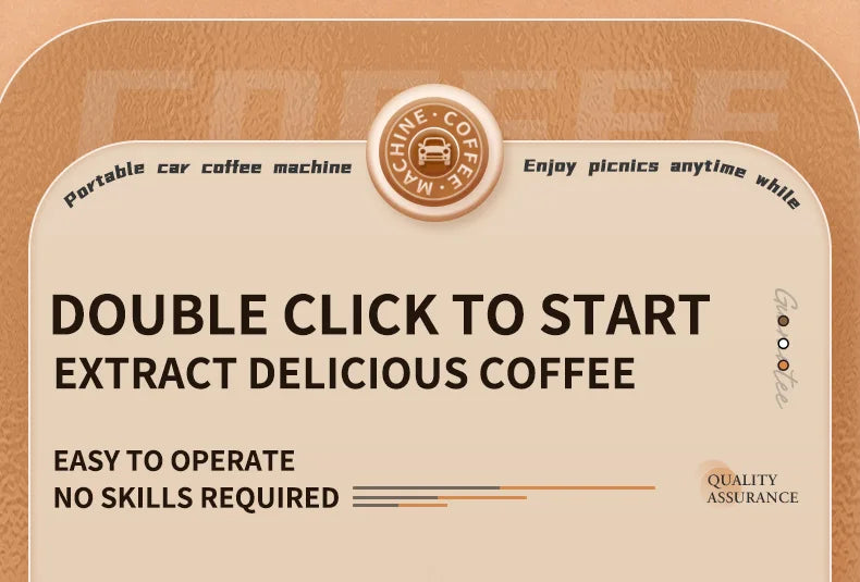 Electric Portable Coffee Machine