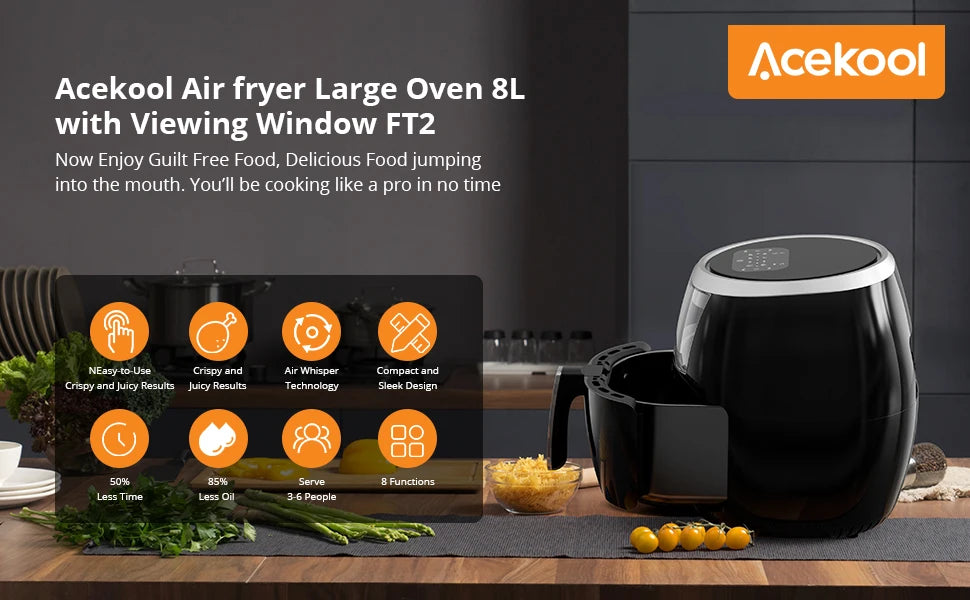 Cooker with Digital Display 8 Cooking