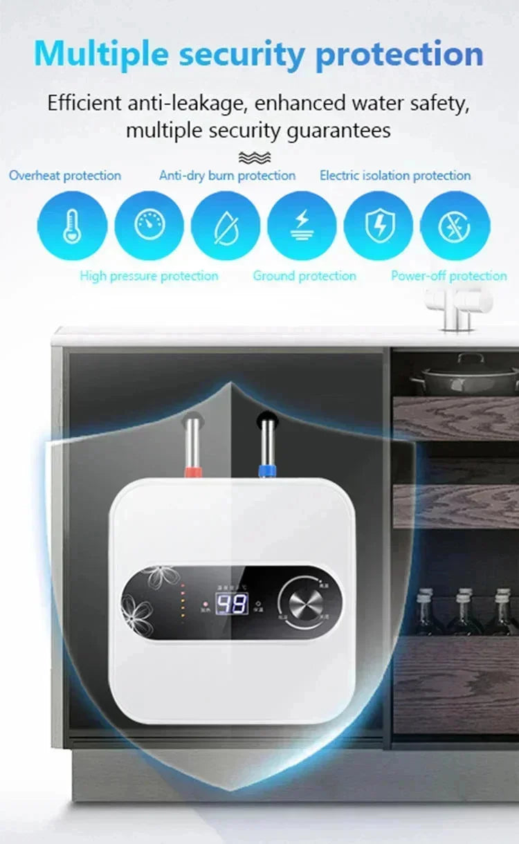 8L Water Storage Instant Electric Water Heater