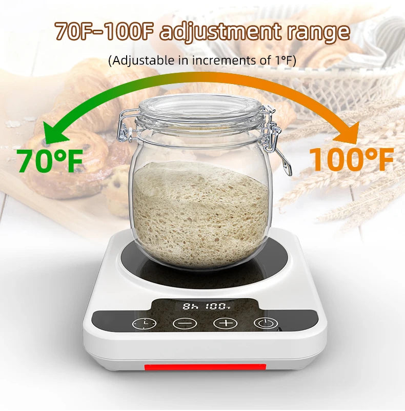 Cup Heater Coffee Mug Warmer Yeast Fermentation Thermostat Electric Hot Plate Adjustable Temperature Warmer Coaster Heating Milk