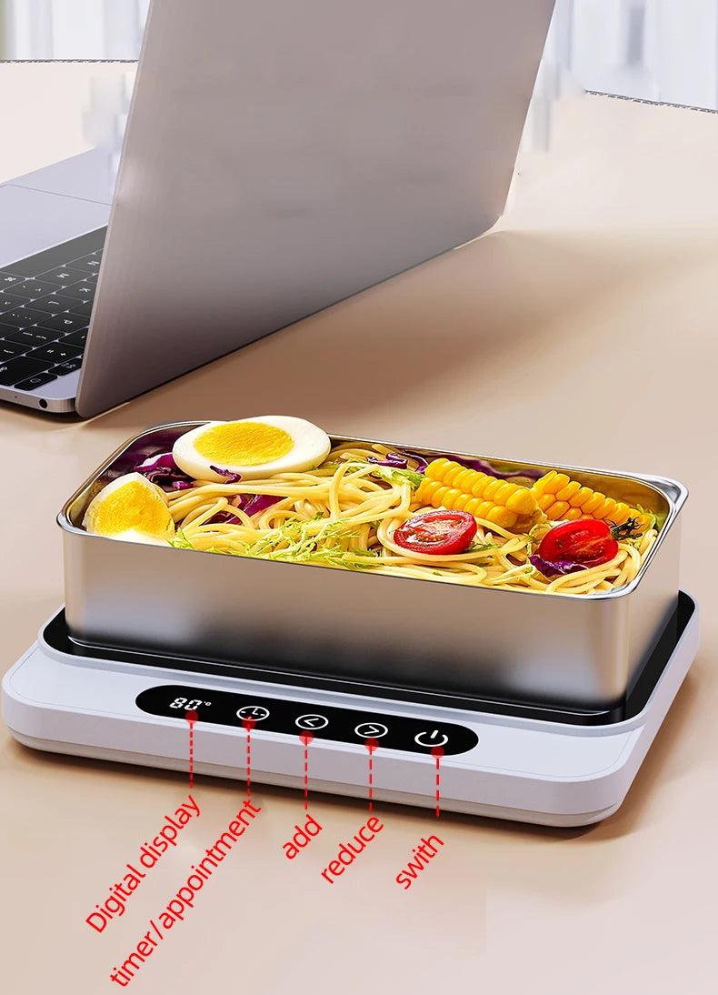 50W Cup Heater Coffee Mug Warmer Electric Hot Plate 9 Gear Temperature Warmer Coaster Heating Lunch Box Milk Home Office 220V