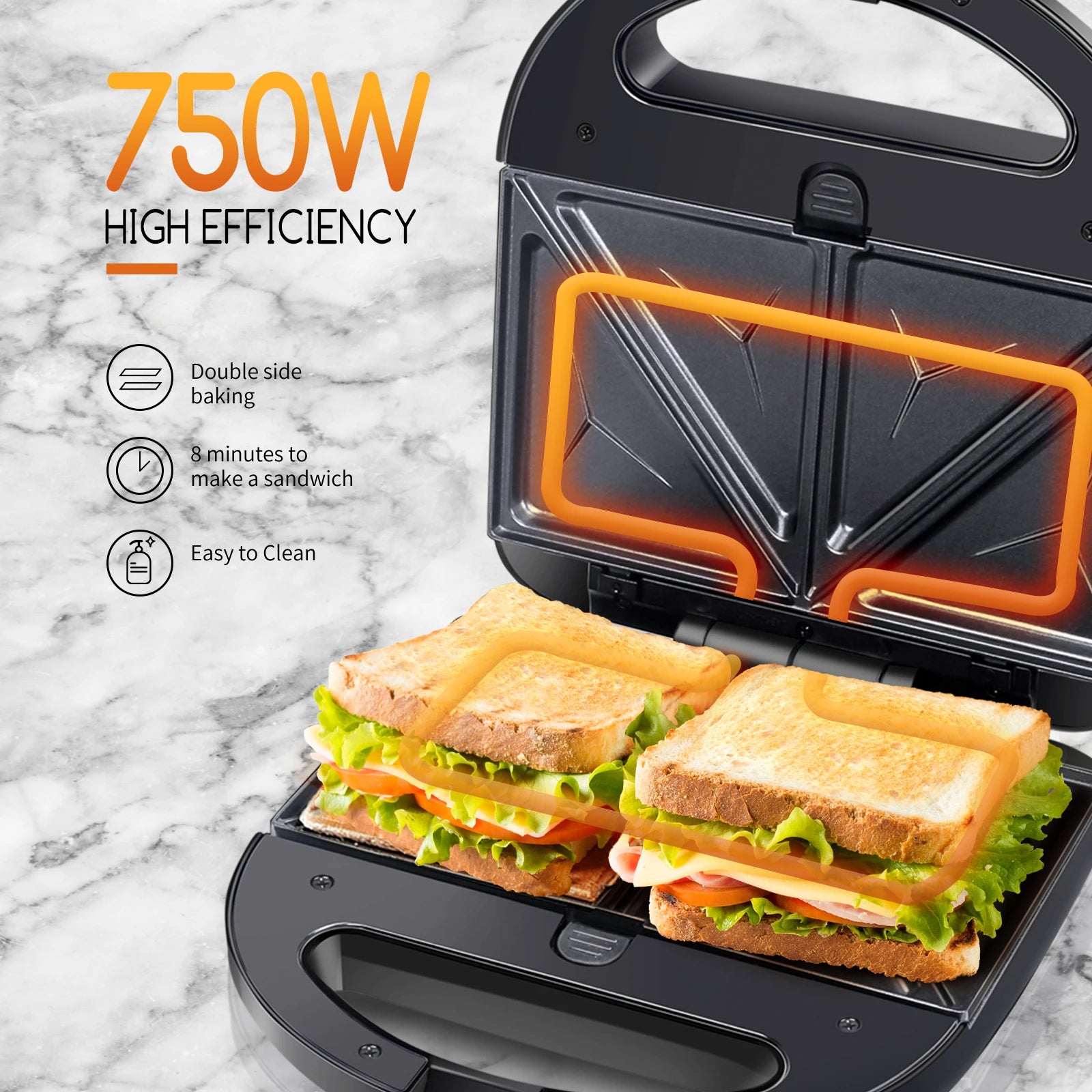 sandwich maker: electric sandwich maker