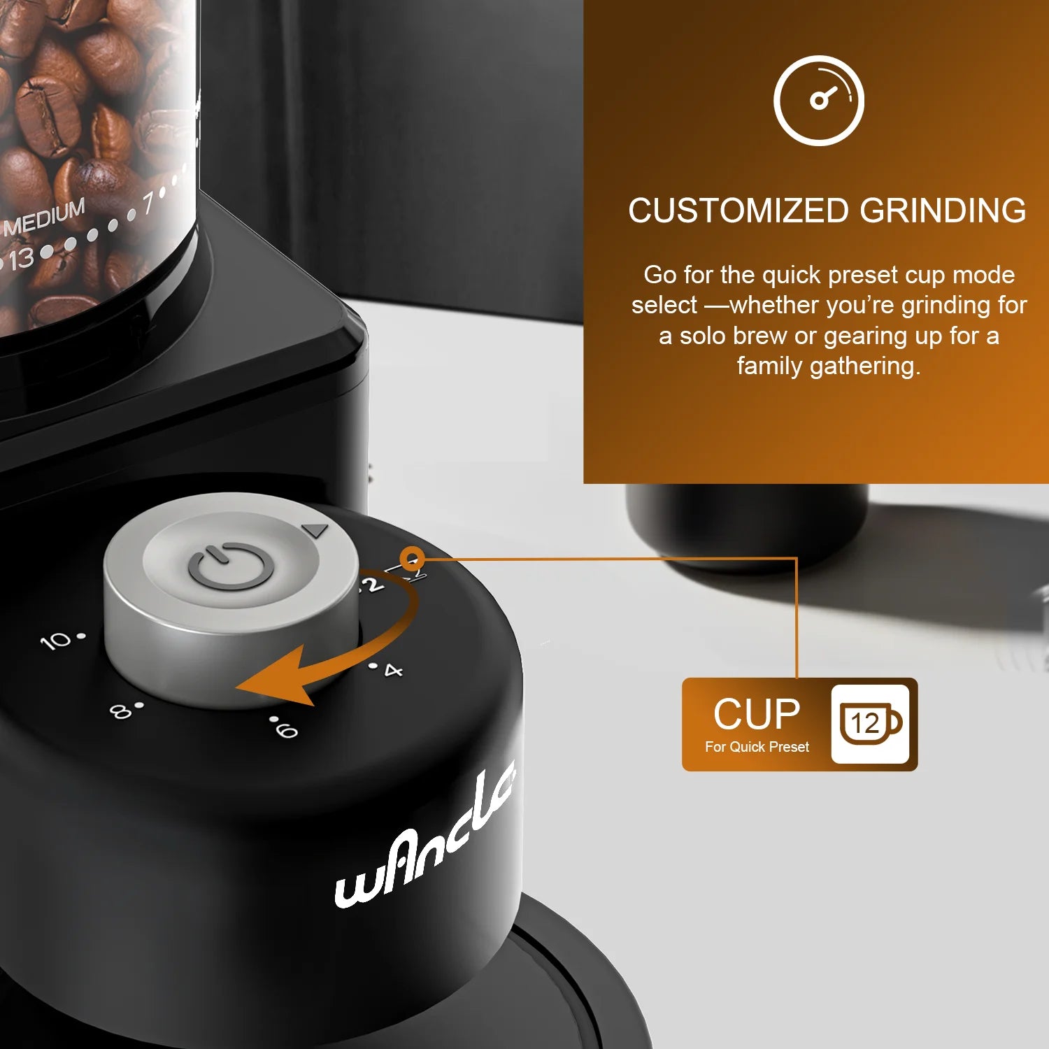 Coffee Bean Grinder Conical Burr Coffee Electric