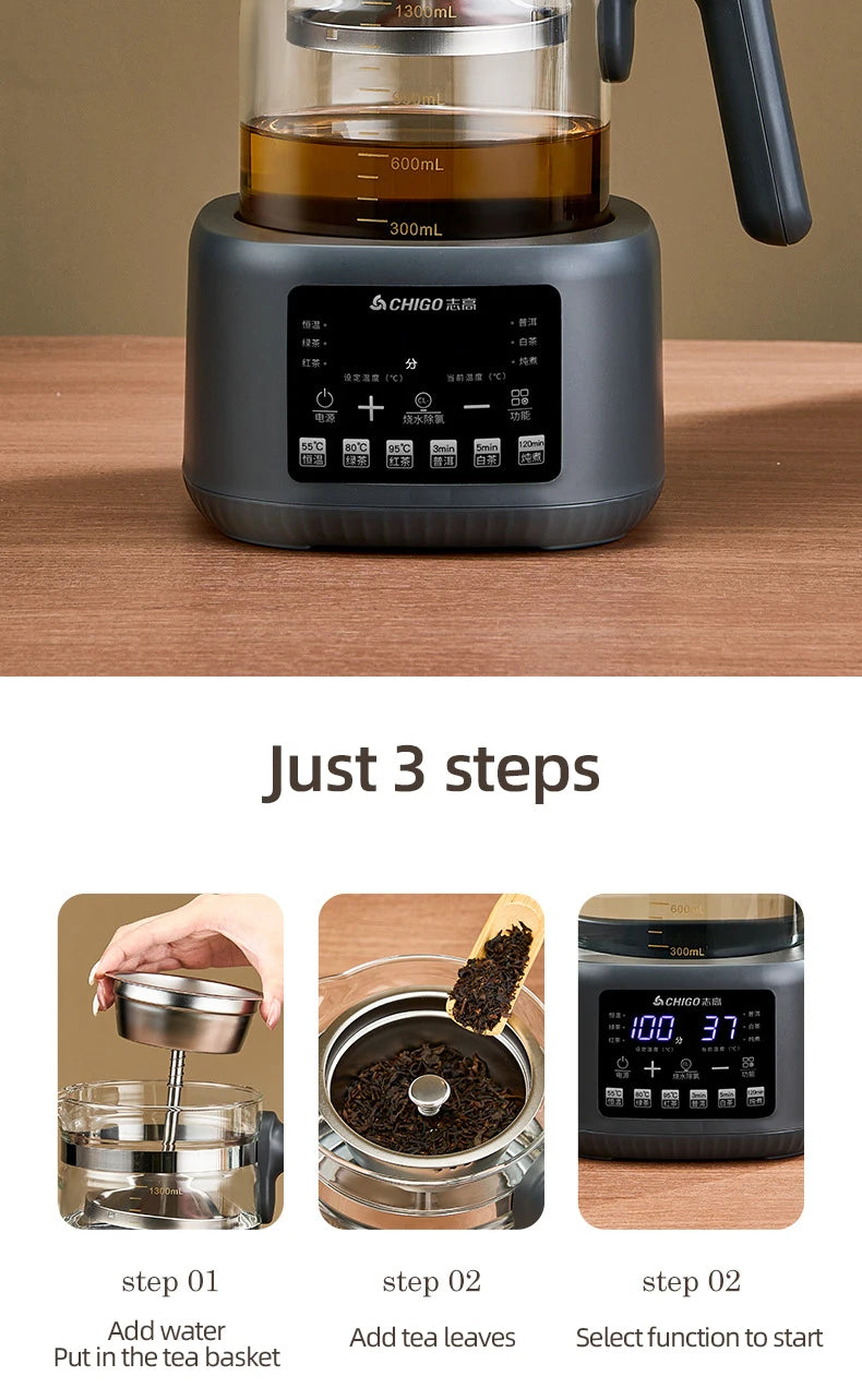 1.3L Steam Spray Tea Kettle