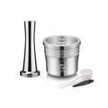 ICafilas Reusable Coffee Capsule Pods For illy X7.1 illy Y3.2  X8 X9 Y5 Mahine Stainless Steel Refillable Coffee Filters