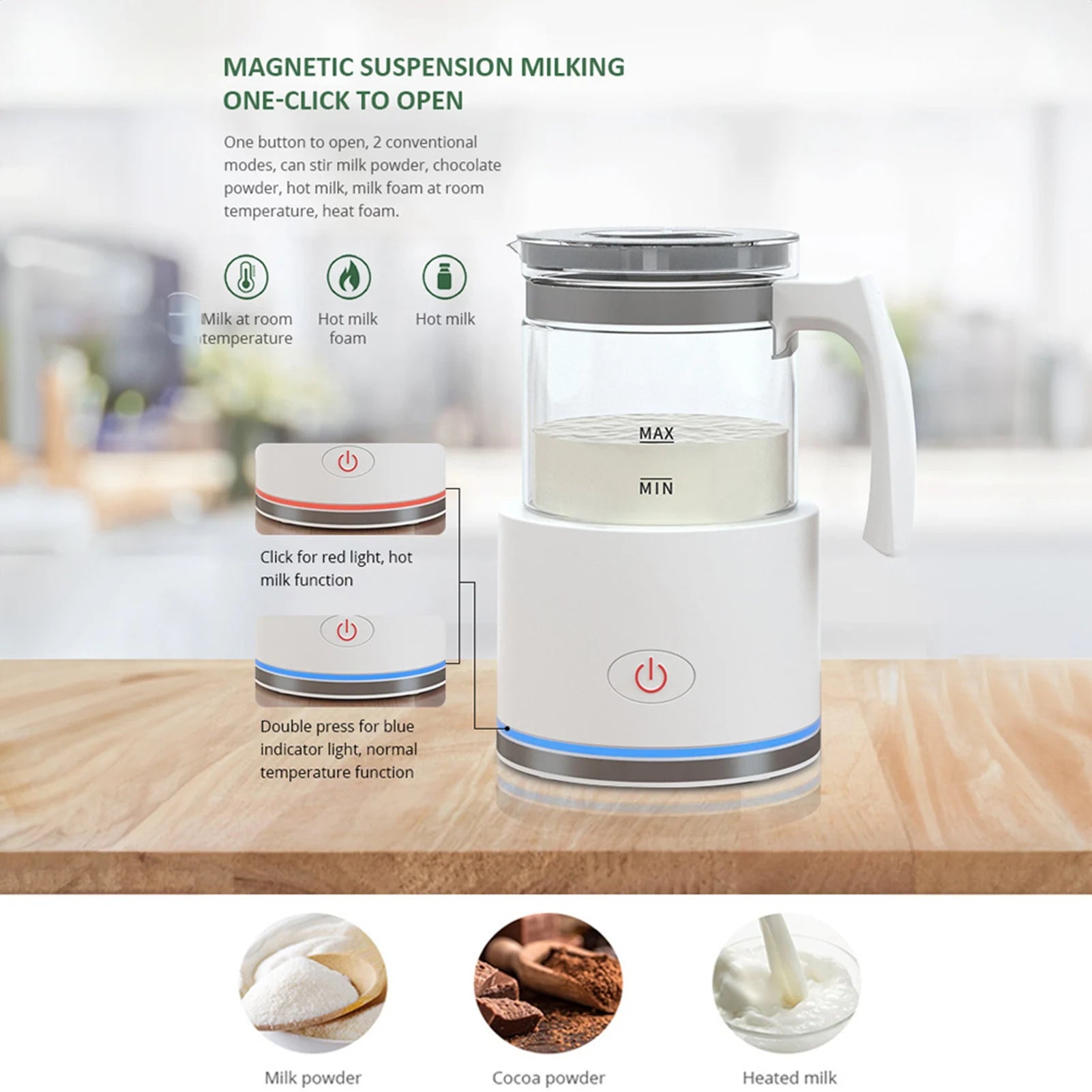 Detachable Milk Frother