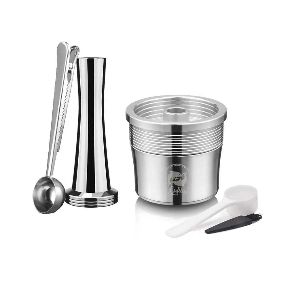 ICafilas Reusable Coffee Capsule Pods For illy X7.1 illy Y3.2  X8 X9 Y5 Mahine Stainless Steel Refillable Coffee Filters