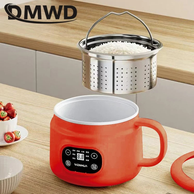 Mini Low-Sugar Rice cooker Food steamer Hot pot Electric cooking pot Non-stick Skillet Multi cooker Low calorie diet cookeware