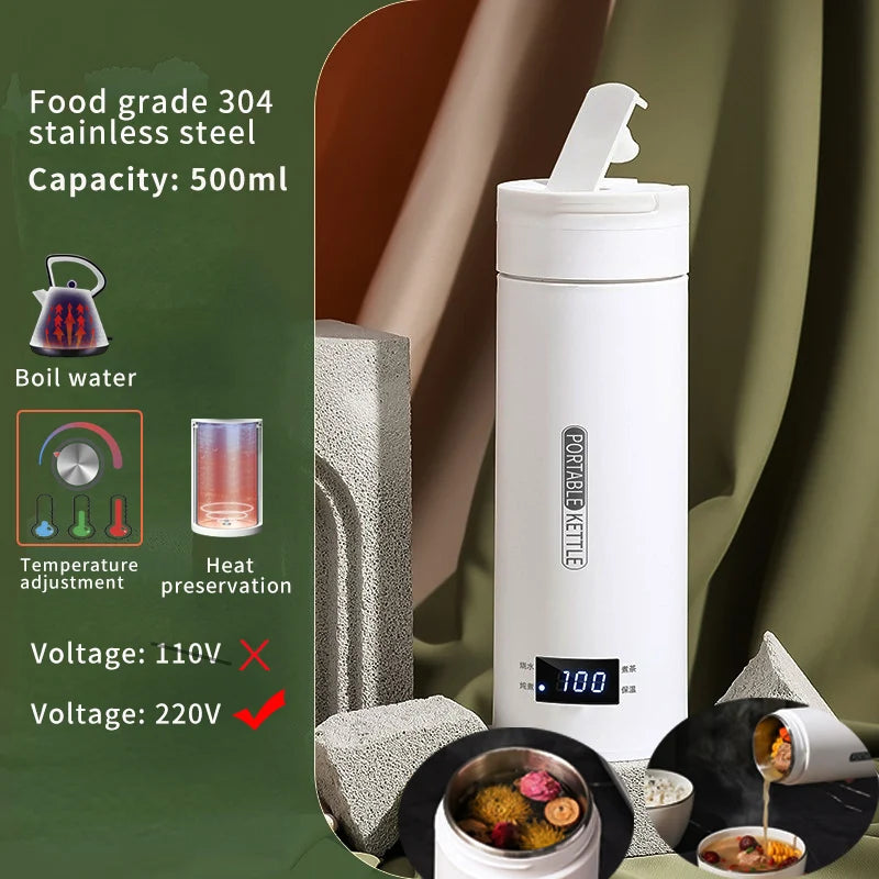 Electric Kettle Travel Boil Water