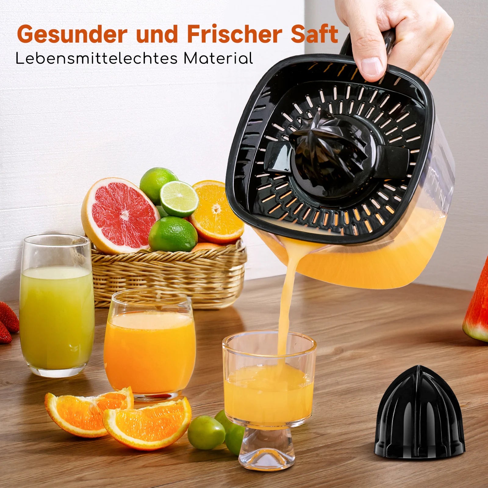 Aigostar Electric Citrus Juicer, 1.2L