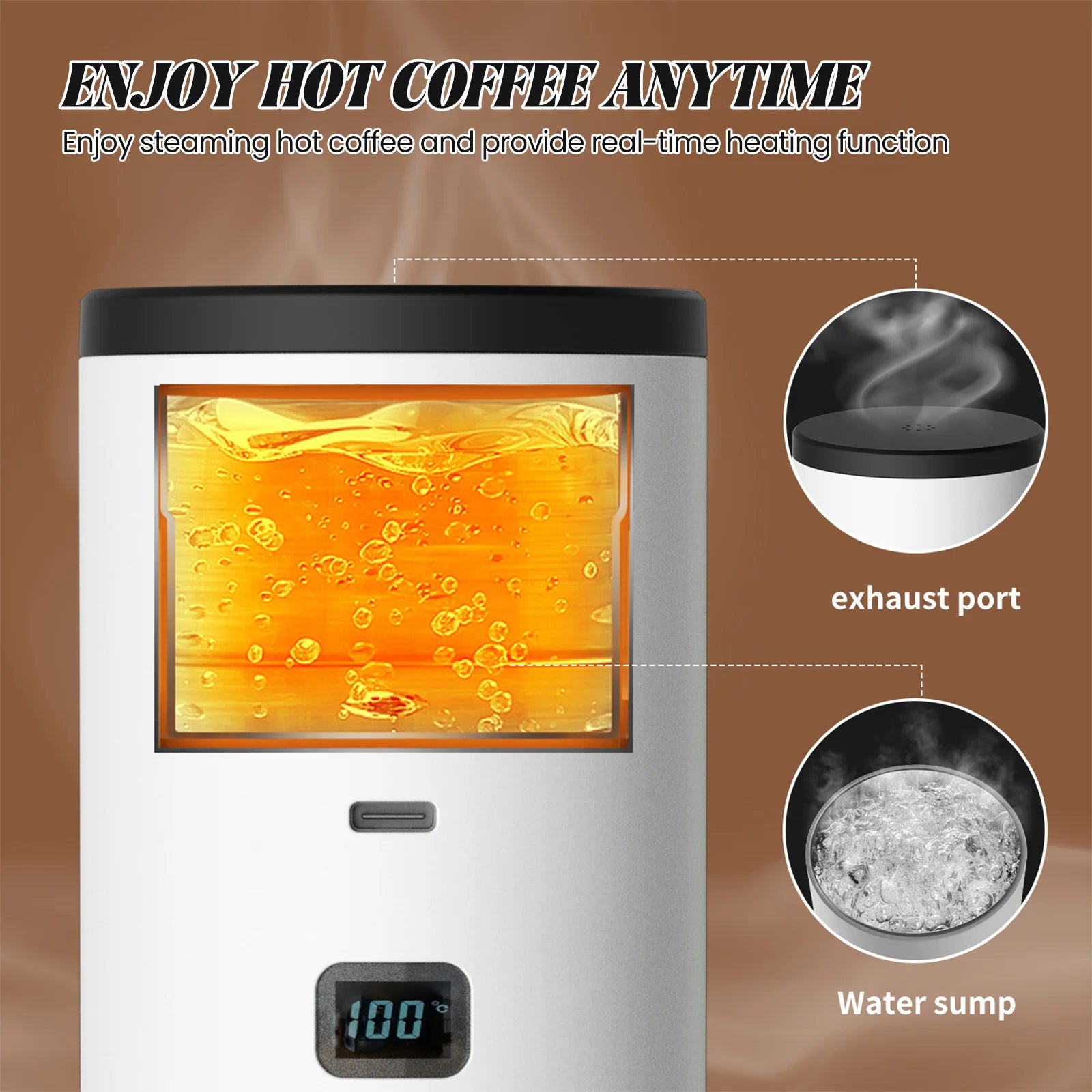 Portable 3 in 1 USB Coffee Maker