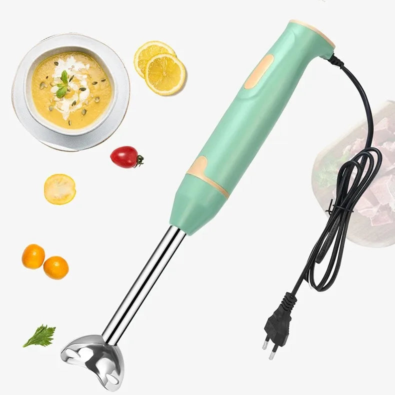 Immersion Stick Mixer Electric Handheld Blender Vegetable Grinder Portable Mixer for Meat/Vegetable/Smoothies/Soups
