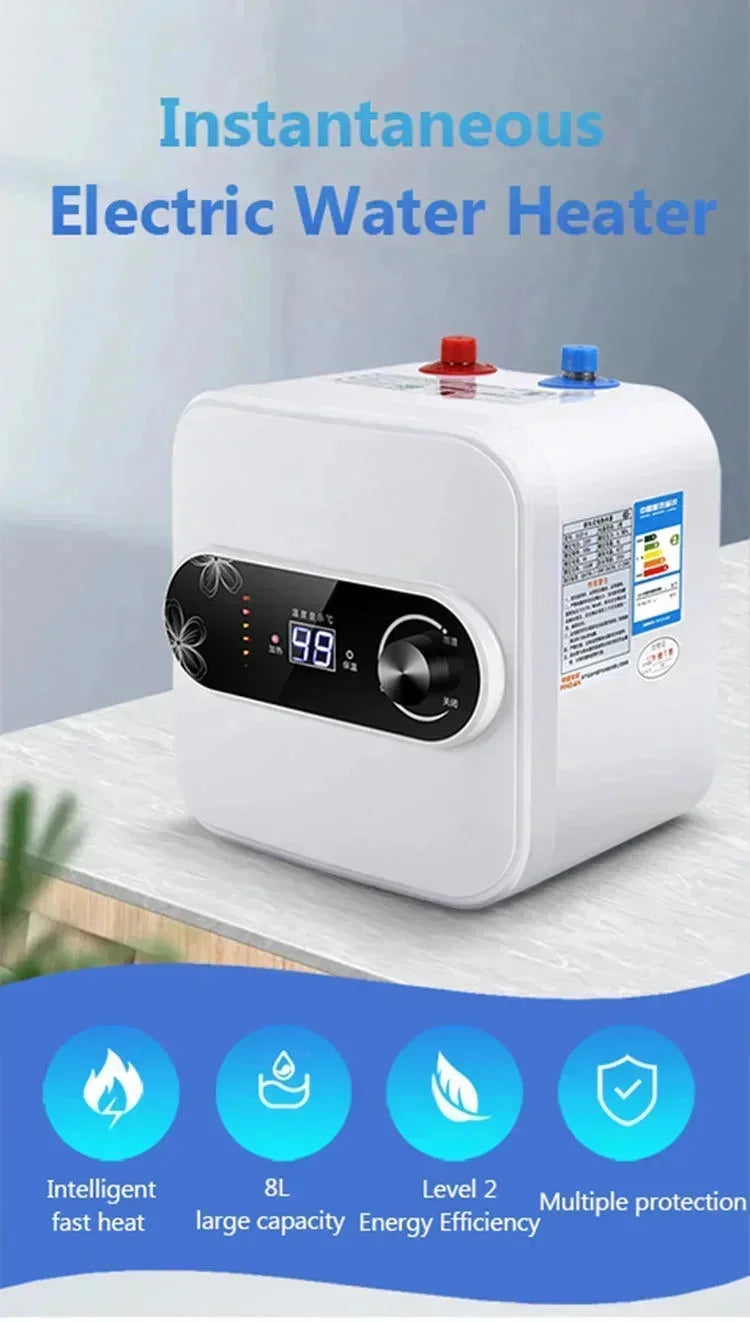 8L Water Storage Instant Electric Water Heater