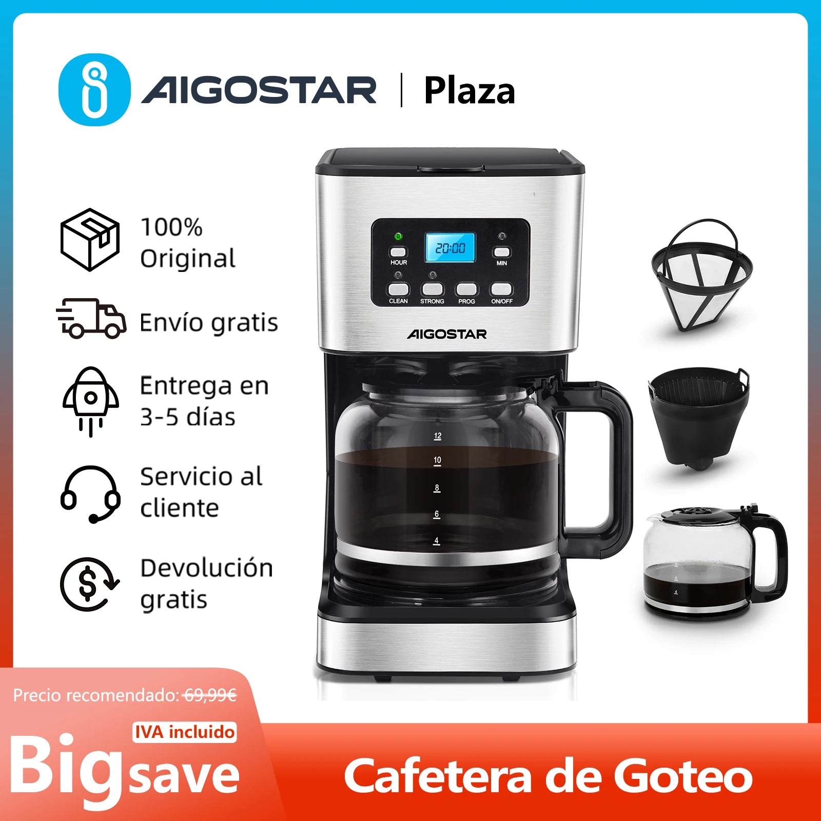 Electric Drip Coffee Maker