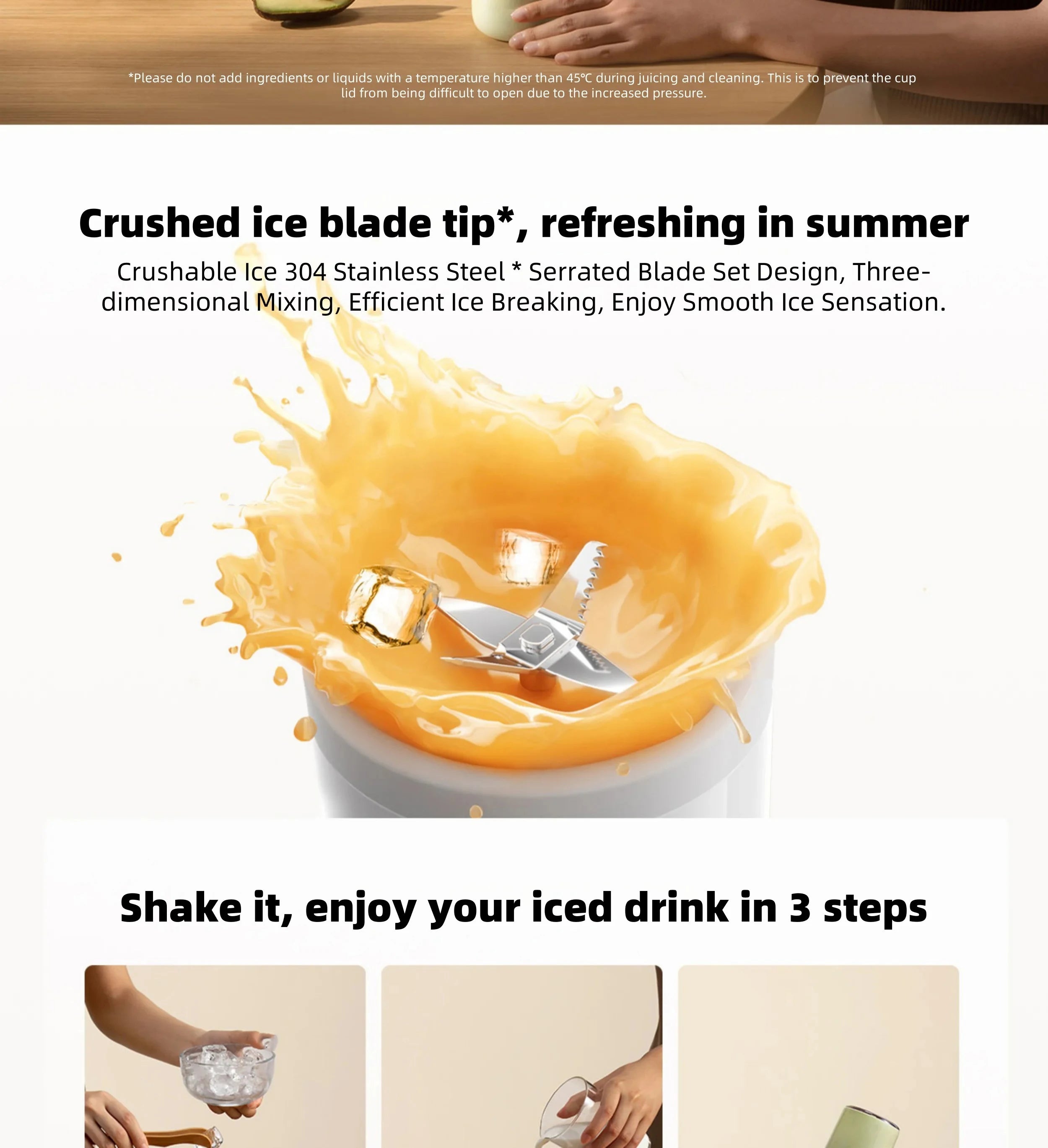 Mijia Portable Juicer 2 Fruit Automatic Juicer