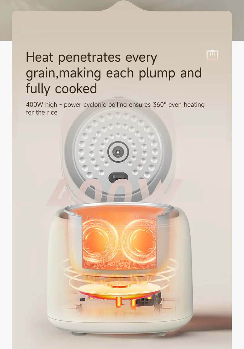 Smart Rice Cooker 8-Intelligent Programme