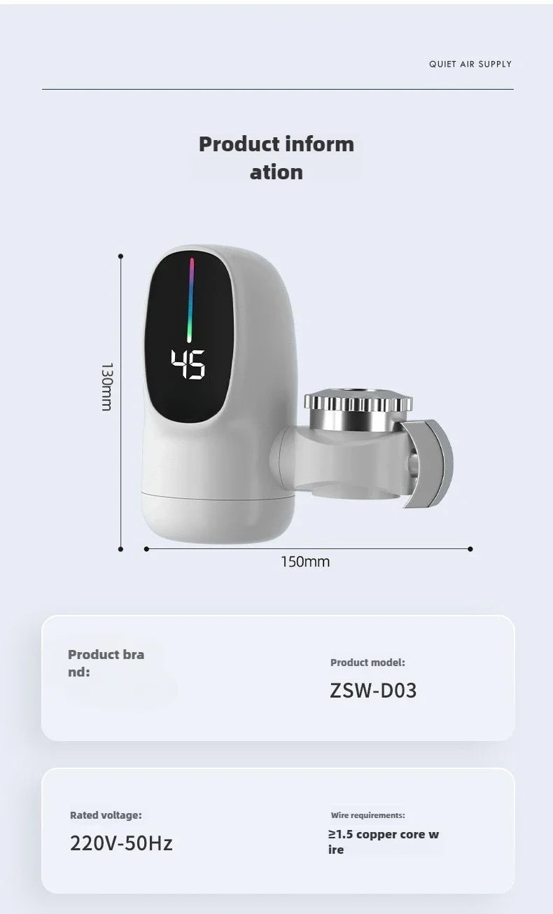 Heating Faucet 3000W Mini Electric