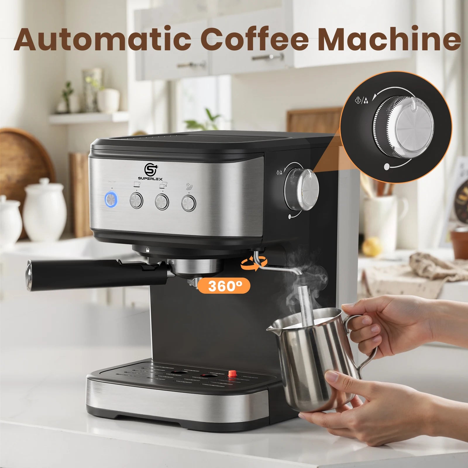 Automatic Italian Coffee Machine