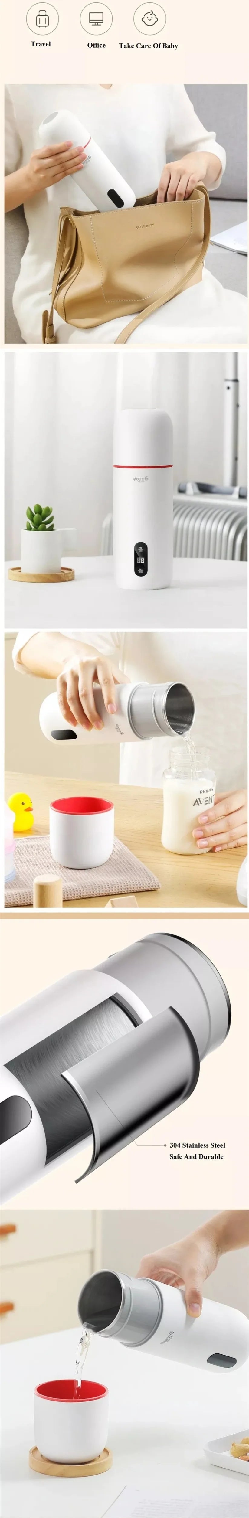 Electric Kettle Thermal Cup 350ML