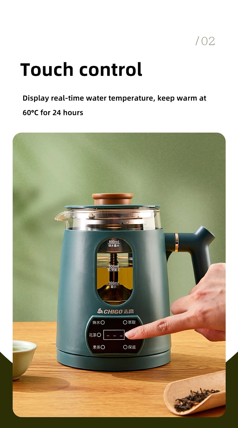 Electric Kettle Multifunction Glass Health