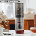 Protable Glass Drip Filter Ice Drop Coffee Maker