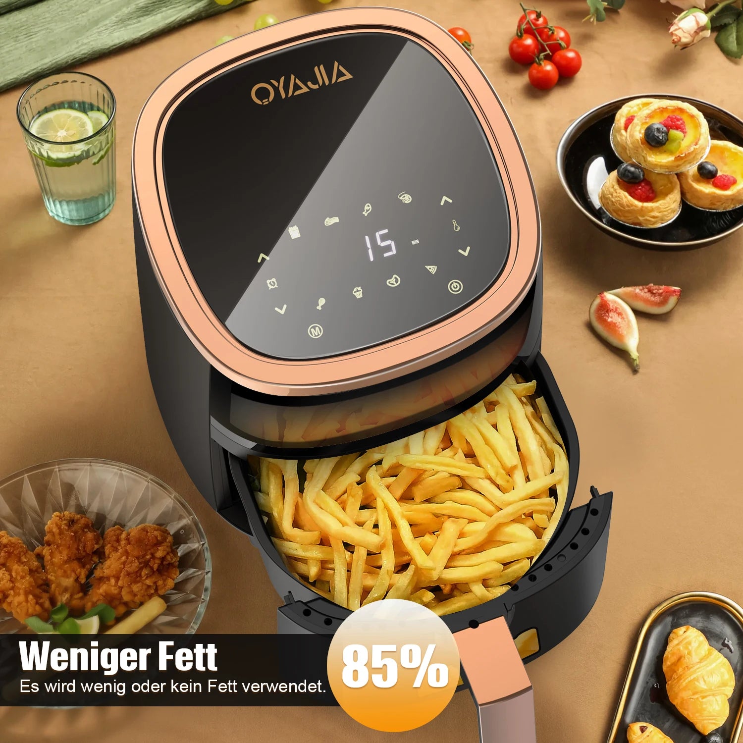 Multi-Functional Air Fryer with Viewing Window