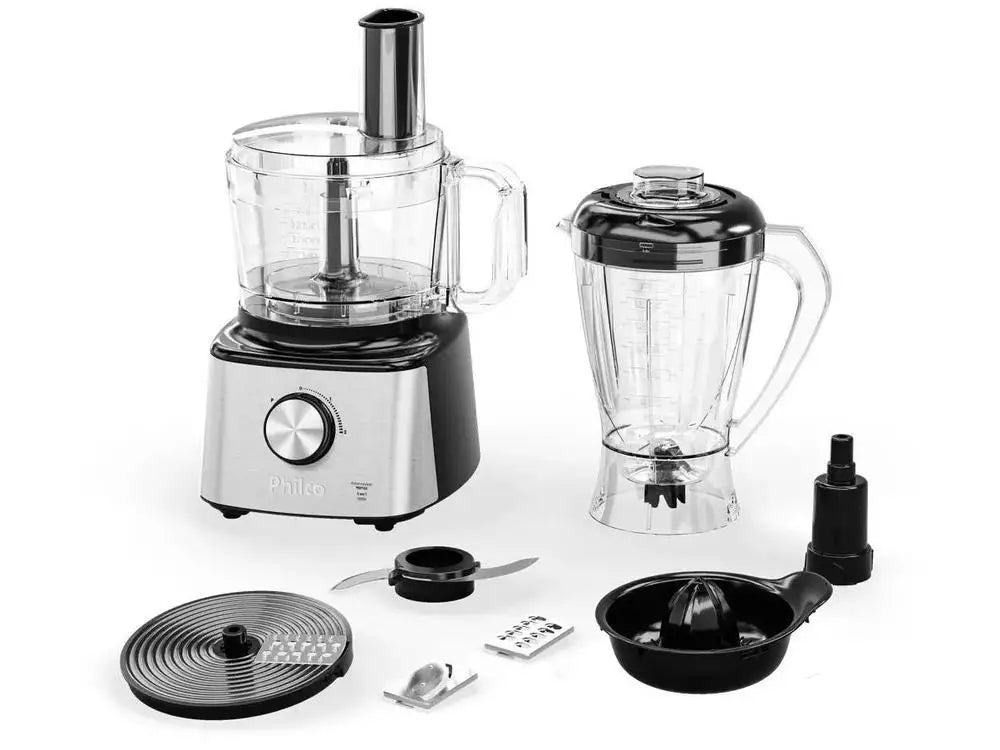 Philco 1000W Black Multi Food Processor PMP10A 7 Functions 103301060 - 110V