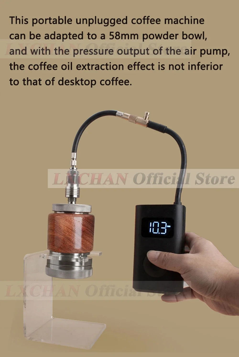 PEC 58MM Pneumatic Espresso Coffee Machine
