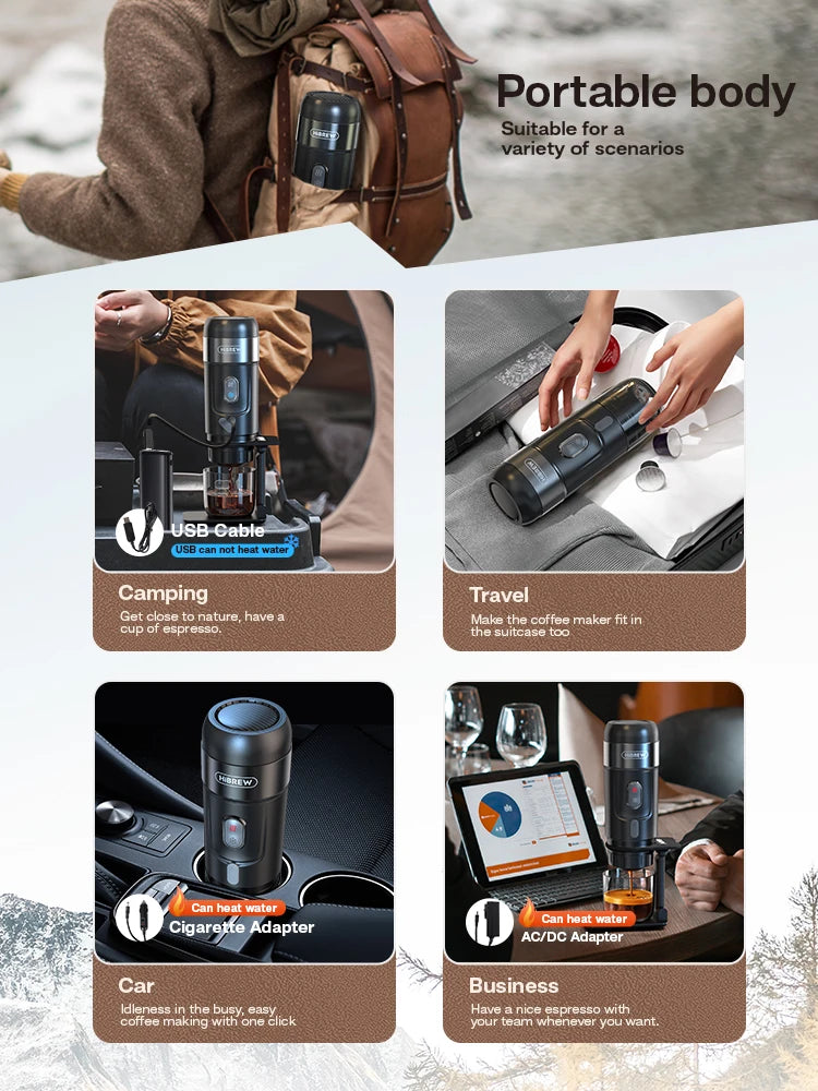 HiBREW Portable Coffee Machines