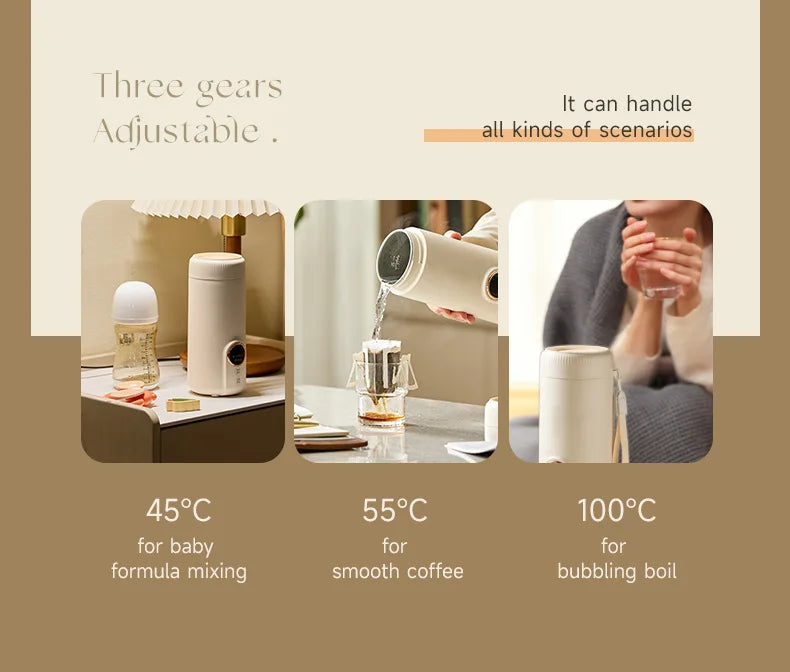 Electric Kettle Portable Heating Cup