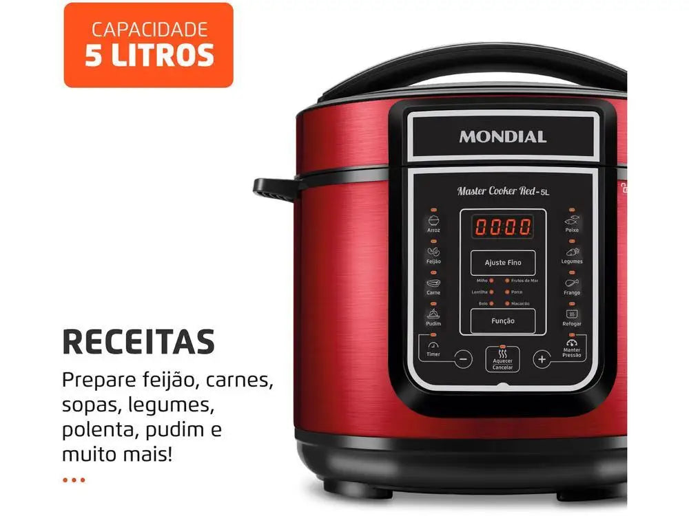 Mondial Digital Electric Pressure Cooker-110V