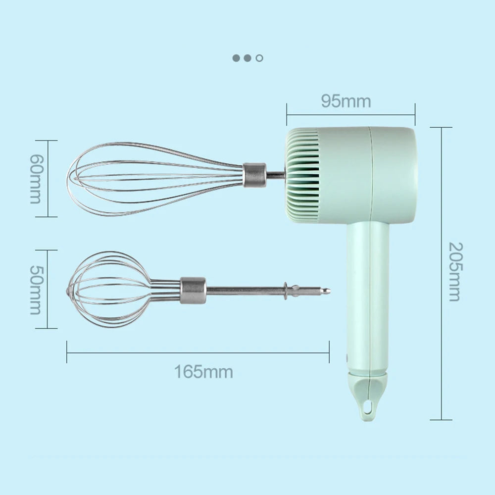 Wireless Electric Food Mixer USB