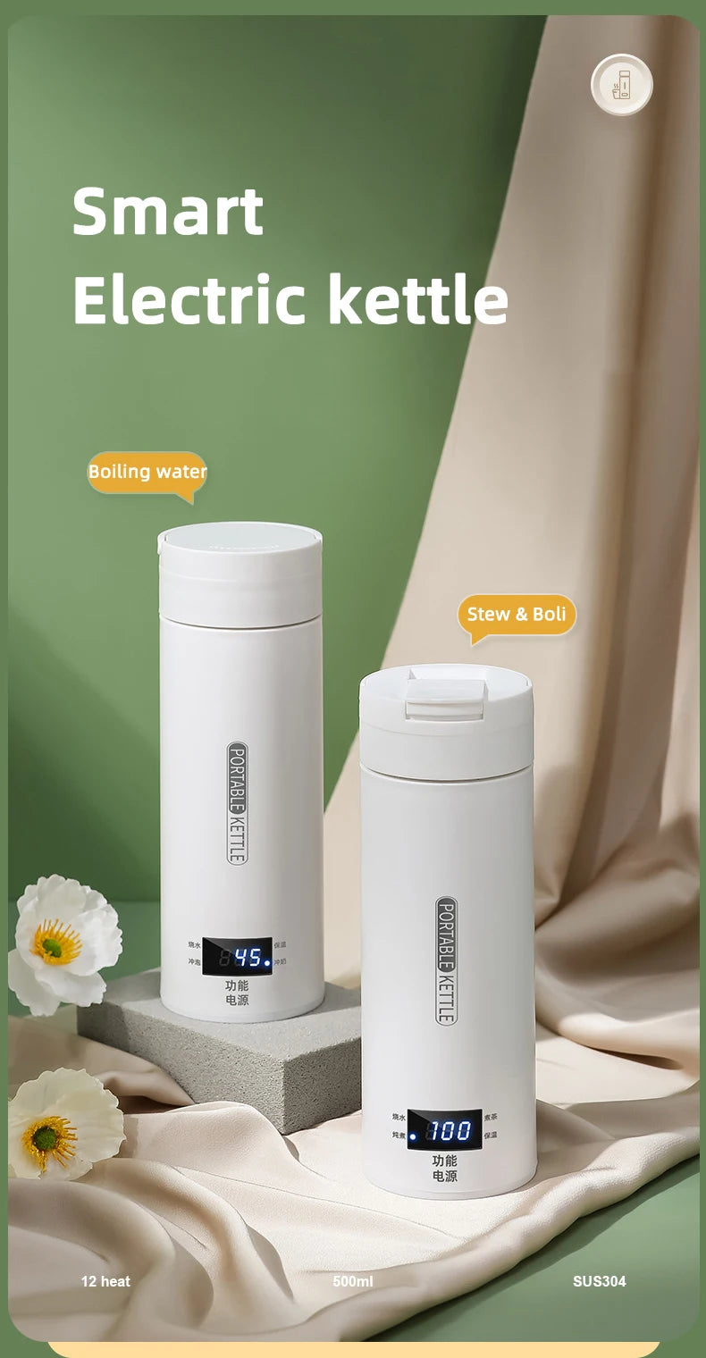 Electric Kettle Travel Boil Water