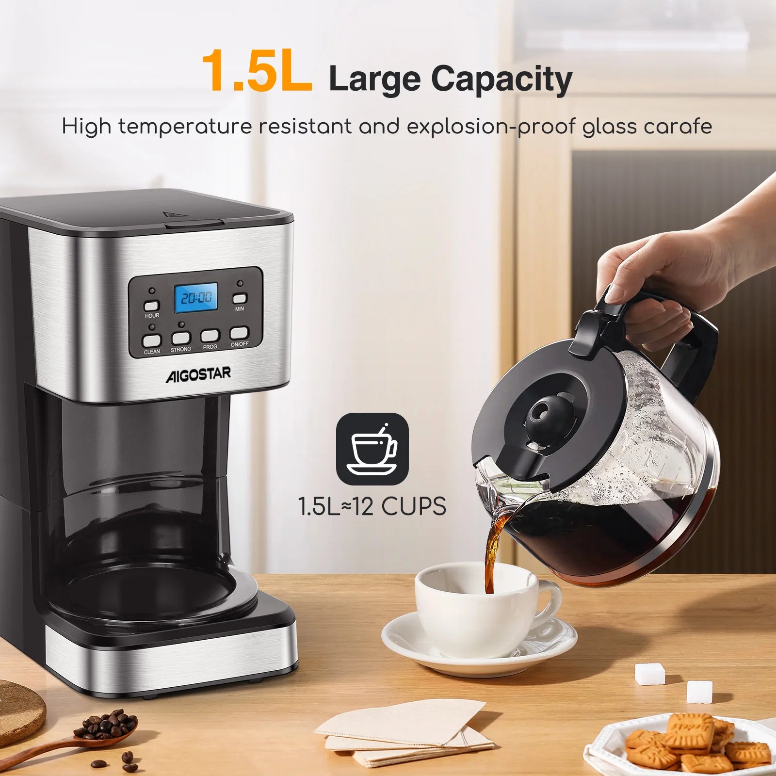 Electric Drip Coffee Maker