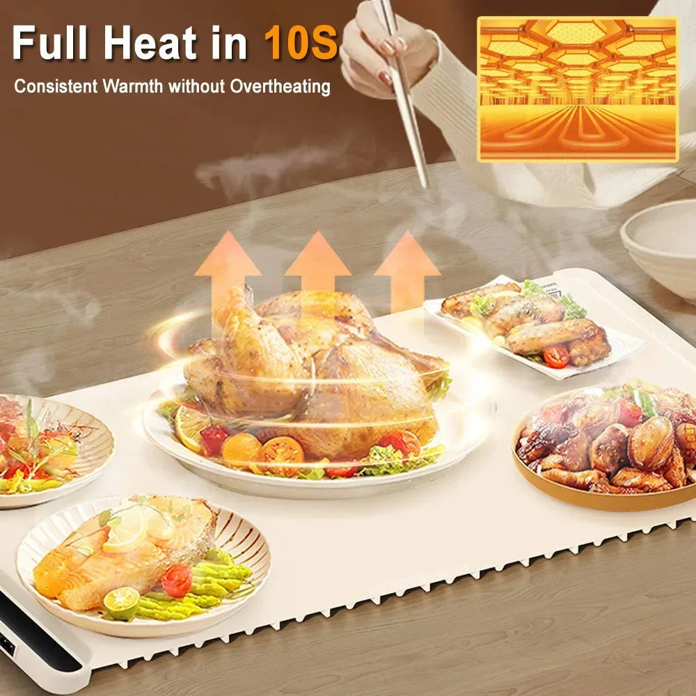 Electric Warming Tray Food Warming Mat Electric