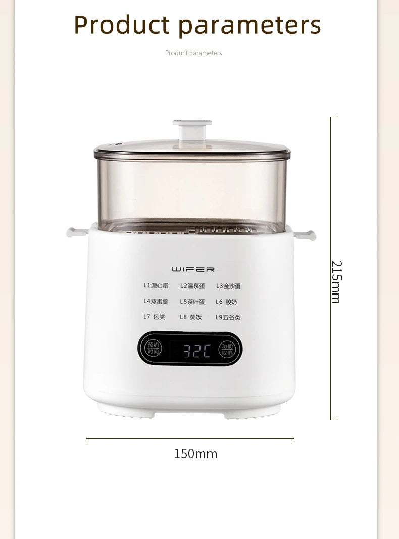 Electric Machine Multicooker Steamer