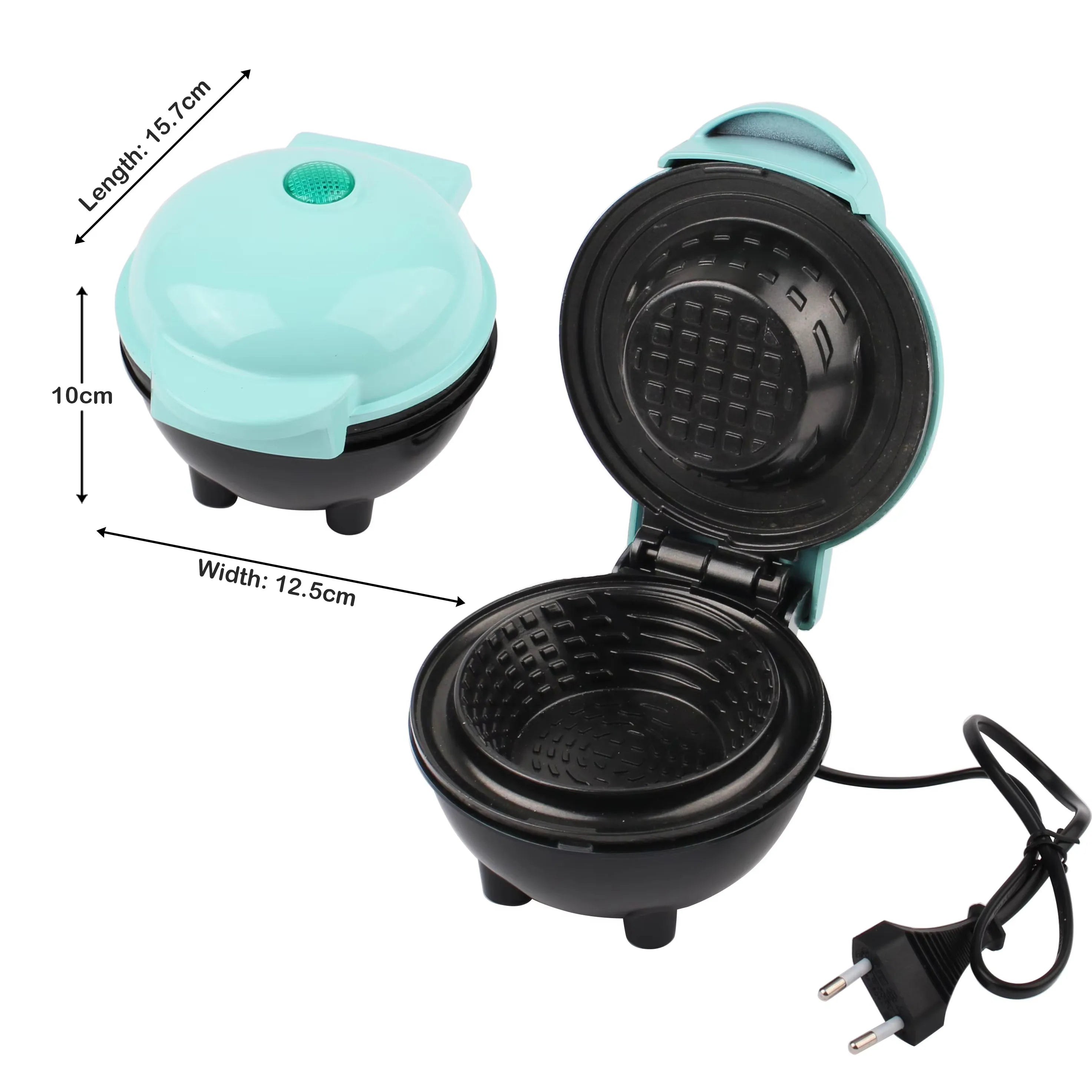 110V/220V Multifunctional Waffle cake maker Non-stick Skillet Mini Omelette Egg burger maker Donut Baker Double-side heating