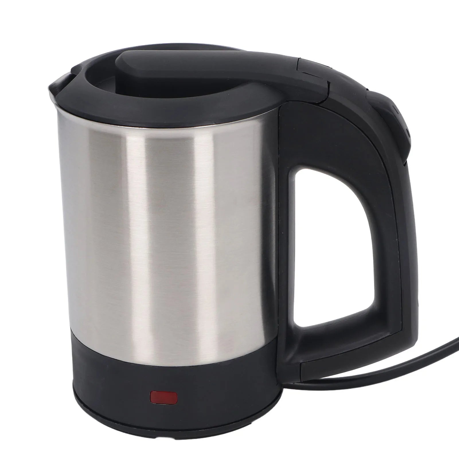 Electric Kettle 1000W 0.5L Stainless Steel Auto Shutoff Boil Dry Protection Water Boiler Heater with 2 Cups for Home