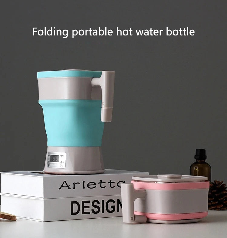 Wide voltage Silicone Folding pot Portable Electric kettle