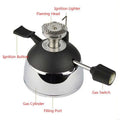 U0DE Mini Tabletop Gas for Burner With Ceramic Flame for Head For Siphon Sypho