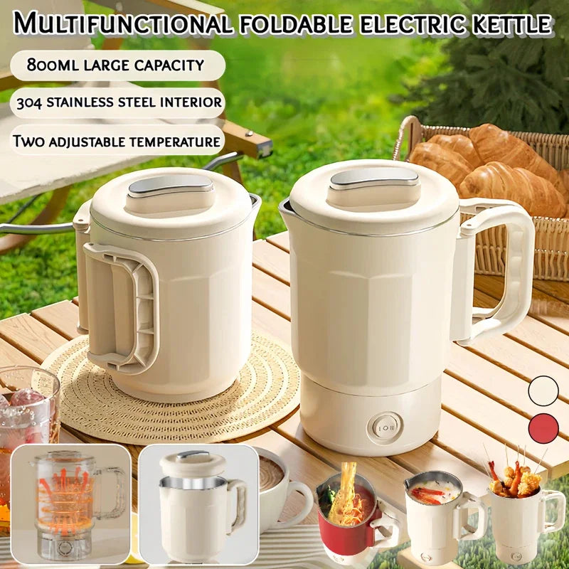 Electric Kettle Stainless Steel Folding