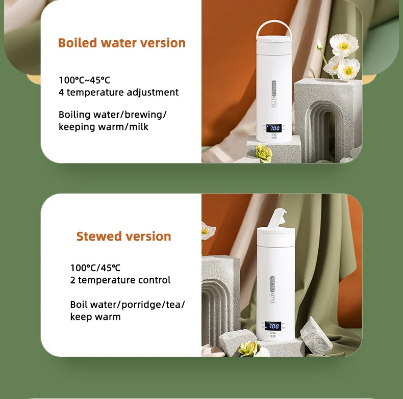 Electric Kettle Travel Boil Water
